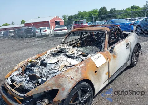 2008 Honda S2000 from USA, damaged, VIN JHMAP21498S001434